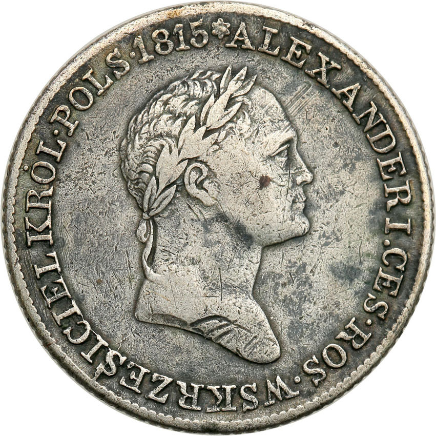 Królestwo Polskie. Mikołaj I. 1 złoty 1829 FH, Warszawa